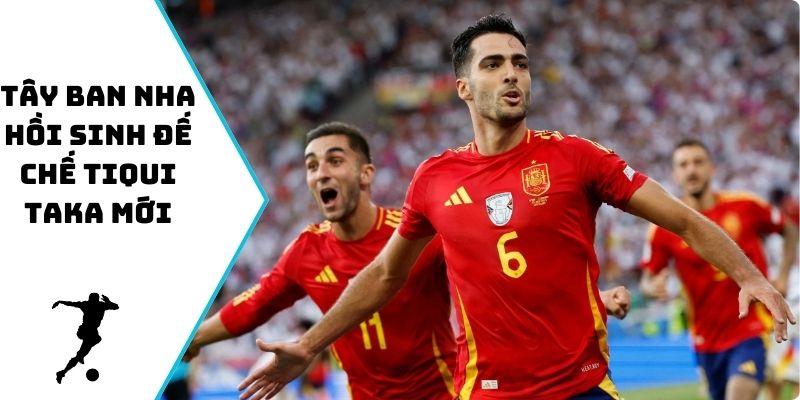 Tây Ban Nha hồi sinh đế chế Tiqui Taka mới