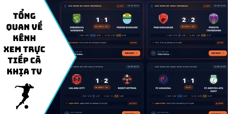 Tổng quan về kênh xem trực tiếp Cà Khịa TV